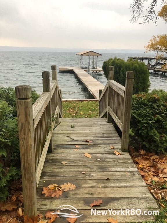 The Best Boat Friendly New York Vacation Rentals with Private Boat Docks - Ranch House on Seneca Lake