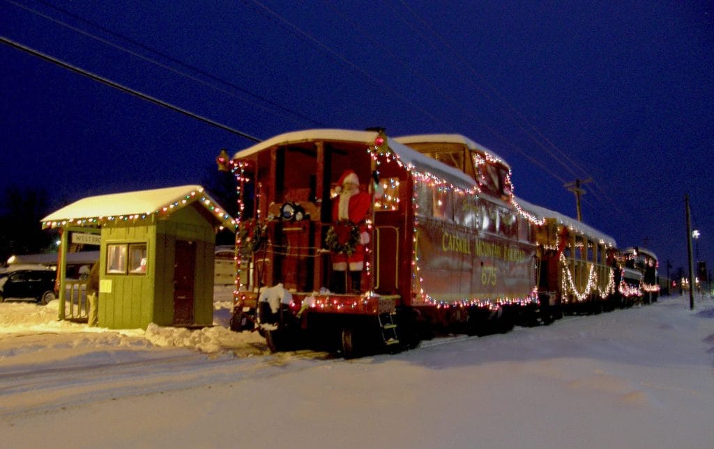 Plan Your Perfect Ride on the Catskill Mountain Railroad: Ticket Prices, Fall Views, and More 5 Catskill Mountain Railroad Santa's Workshop Ride
