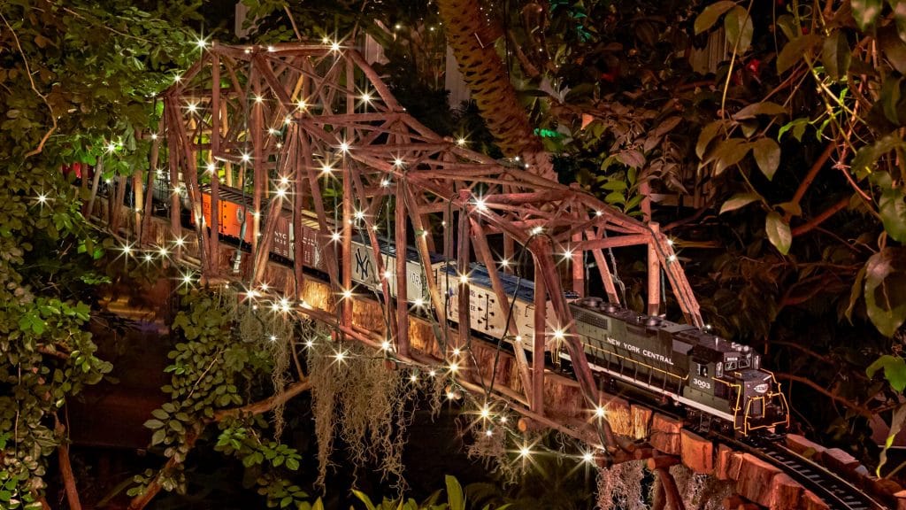 Holiday Train Show at the New York Botanial Garden