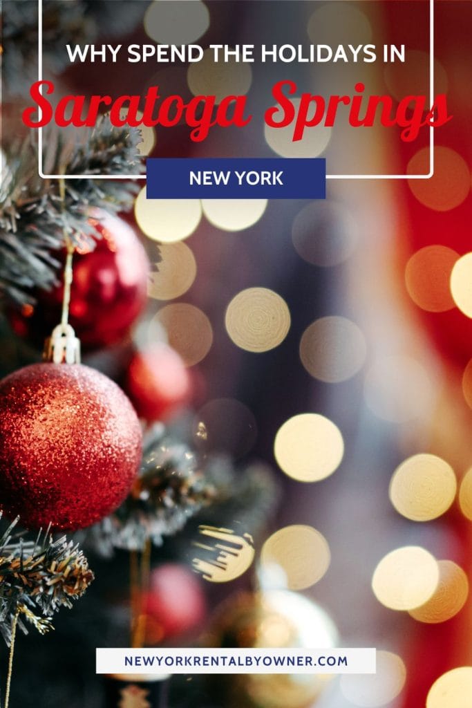 Why Spend the Holidays in Saratoga Springs Pinterest