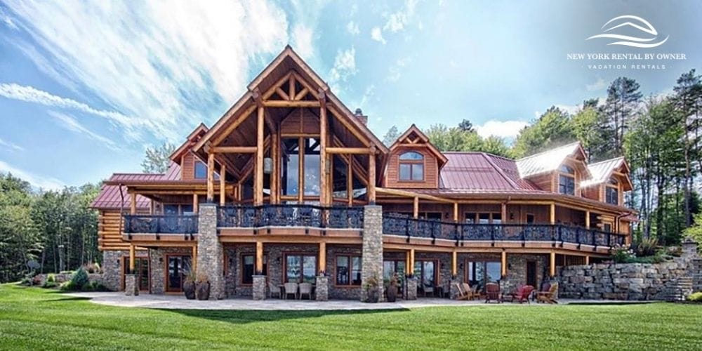 How to Book Vacation Rentals Without Paying Extra Fees 4 Majestic Lakefront Lodge with Panoramic Deck