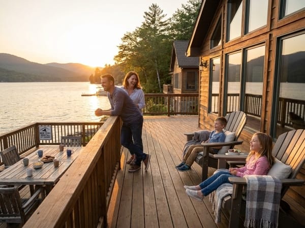 Luxury Lake George Vacation Rentals 2 family-friendly Lake George vacation rentals with scenic lake view